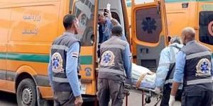 إصابة 10 أشخاص في انقلاب ميكروباص بصحراوي المنيا - موقع رادار