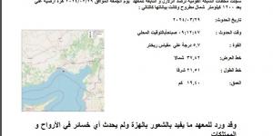 بعد الإسكندرية.. زلزال بقوة 5.7 ريختر بالقرب من شمال مطروح - موقع رادار