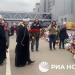 مسلمو روسيا يقيمون الصلاة أمام مجمع "كروكوس" على أرواح ضحايا الهجوم الإرهابي - موقع رادار